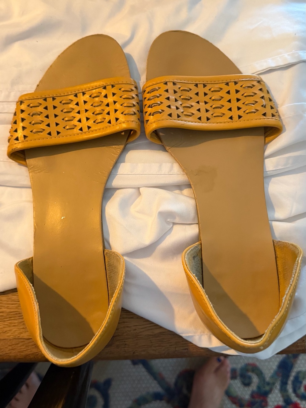 Nicole Mustard Yellow Women’s Ballet Flats